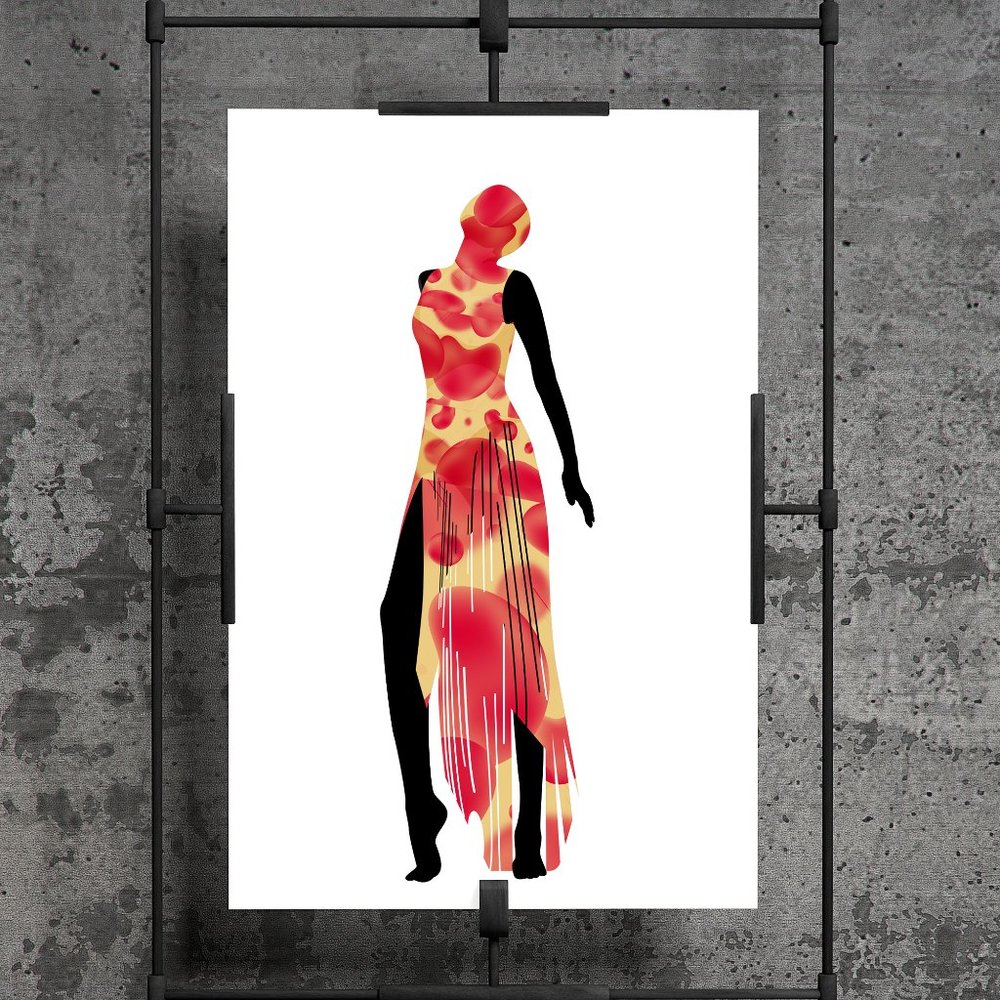 Bubble Dress - Alexander McQueen Style